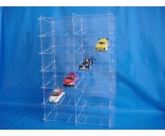 Unbekannt Sammelvitrine aus Acrylglas für 1:32 Slot Cars SL015 Rückwand Transparent
