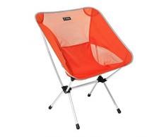 Helinox Chair One XL,Campingstuhl,Faltstuhl,Aluminium,leicht,stabil,faltbar,inkl Tragetasche,Crimson,one Size