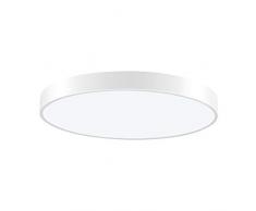 LED Deckenleuchte 36W Rund Deckenlampe Moderne Esszimmer Deckenbeleuchtung, Ultraslim Deckenleuchten Deckenstrahler Bürodeckenleuchte, Warmweiß 3000K, Ø50cm, 150° Abstrahlwinkel
