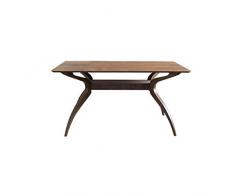 Xu-table Dinning Room Holz Frühstückstisch, Region Dekoration Mahlzeit Malerei Tisch, Küche Meeting Jobs Lesetisch, Neujahr (Size : 130 * 80 * 75cm)