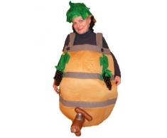 Ikumaal Wein-Fass Kostüm, SY27 Gr. M-XL, Weinfass-Kostüme Wein-Kostüme, Wein-Faschingskostüm, Fasching Karneval, Faschings-Kostüme, Geburtstags-Geschenk Erwachsene