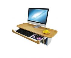 XING ZI Folding table X-L-H Home Desk Werkbank Wandhalterung Computertisch Offener Fach Kleiner Familien Ecktisch
