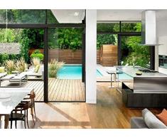 Haus Pool Interieur Modernen Stil Jugendstil Küchenausstattung Möbel Sofa Tisch Sessel Bäume. 1000 Stück Verdickte Große Puzzle Kindergeburtstagsgeschenke