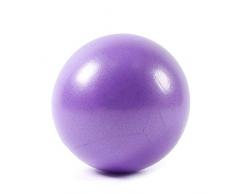 XIAMIMI Ball Chair - Yoga-Übung Stabilität Ball Nach Hause Und Büro-Schreibtisch Ergonomischer Stuhl, Mini-Yoga-Kugel Mit Pumpe 25 cm,B