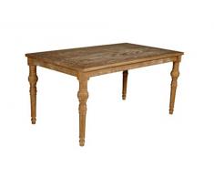 Esszimmertisch Esstisch Barock Eichenholz Bergere Design 180cm