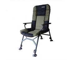 AGEM Campingstuhl 150kg karpfenstuhl mit armlehne Fischerstuhl Outdoor Chair