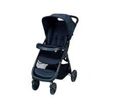 Safety 1st Amble Buggy mit abnehmbarem Spielbügel und Ablagetisch inkl. Becherhalter, Ein-Hand-Klappmechanismus, schwarz