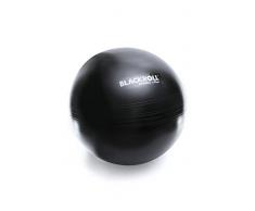 BLACKROLL GYMBALL - das Original. Trainigs- und Sitzgerät in Einem Gymnastikball/Sitzball in schwarz