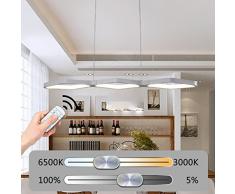 30W LED Dimmbar Leuchte Hängeleuchte Esstischleuchte Metall 3*Diamant Kronleuchter Pendelleuchte Modern Designlampe Höhenverstellbar Pendellampe Innen Dekorativ Decke Beleuchtung Für Büro Esszimmer