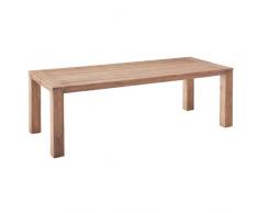 BEST 52352467 Teak-Tisch Moretti 240 x 100 cm, grau/wash