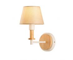 ZWMM Wandleuchte Aussen Led Aussenleuchten Wasserdicht Wandleuchte Schlafzimmer Holzleuchte Lampe Kreative Persönlichkeit Einfache Kinder Wandleuchte