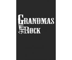 Grandmas Rock: Schaukelstuhl Notizbuch liniert DIN A5 - 120 Seiten für Notizen, Zeichnungen, Formeln | Organizer Schreibheft Planer Tagebuch