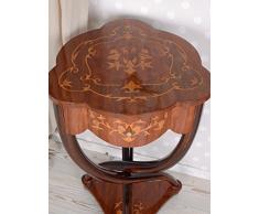 Coffeetable Teetisch Barock Intarsien Tisch Beistelltisch Konsole