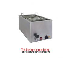 Profi-Kocher aus Edelstahl - von Tischbank, mit Körben