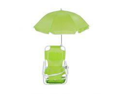 TARTIERY Outdoor Waterside Sunshade Klappbarer Strandliegestuhl Mit Abnehmbarem Regenschirm Tragbarer Klappbarer Picknickstuhl Mit Schattigem Baldachin Strandcampingstuhl Für Draußen