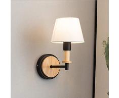ZWMM Wandleuchte Aussen Wandleuchte Schlafzimmer Holzleuchte Lampe Kreative Persönlichkeit Einfache Kinder Wandleuchte