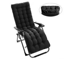 NC56 Relaxer Sun Lounger Kissen Patio Sitzpolster, Verdickt 170 53 8 cm Schaukelstuhl Kissen, Klappbank Gartenbett Pad Schreibtischstuhl Liege, Für Garten Hinterhof