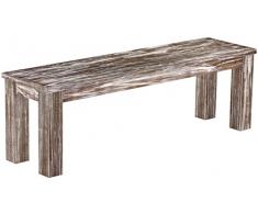 Brasilmöbel Holzstuhl Classico Shabby Antik Eiche - Esszimmerstuhl Klassik Buche Massivholz Echtholz - Variante & Farbe wählbar - Stuhl Holz Wohnzimmerstuhl Lehnenstuhl Lehne Küchenstuhl