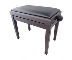 Acandoo Pianobank Rosenholz matt, einstellbare Höhe (48 - 56 cm)