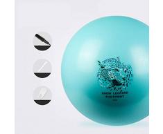 DHR-Gymnastikbälle Schweizer Ball Yoga Ball Chair (55cm, 65cm 75cm) - Gymnastikball & Stabilität Ring for Gleichgewicht, Pilates oder Entbindungs Therapie (Farbe : Blau, Größe : Diameter 55cm)