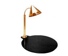 YZT QUEEN Lebensmittel-Wärmelampe, kommerziellen Edelstahl elektrische wärmedämmlampe, Buffet Lebensmittel heizung Lampe schneidetisch,Rosegold