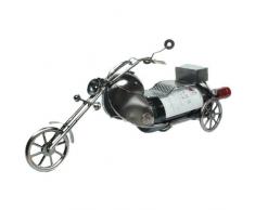 Flaschenhalter Motorrad Metall Weinflaschenhalter Flaschenregal Deko Figur
