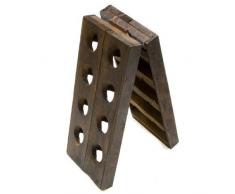 Piratenladen Original Champagner Rüttelpult für 16 Flaschen, Weinregal