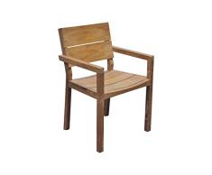 Vollwaren Teak ARMLEHNSTUHL SE26-4 Teakholz antik massiv Gartenstuhl Eßzimmerstuhl Gartenmöbel
