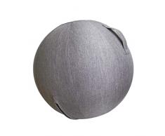 F Fityle 60 / 65cm Yogaball-Cover Bezug für Sitzball Fitnessball Yogaball Büroball Gymnastikball - 65cm