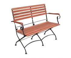 greemotion Klappbank Borkum, Akazienholz FSC 100 %, Stahl, ca. 115 x 89 x 58 cm