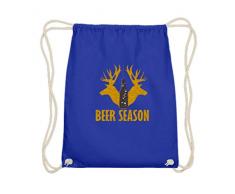 Beer Season Deer Jäger Oktoberfest München Bayern Festzelt Outfit Biertisch Design - Baumwoll Gymsac