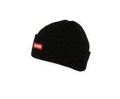 Globe Bar Beanie Unisex Erwachsene, Schwarz