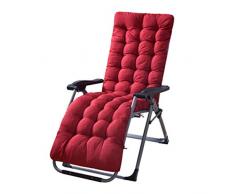 Liegestühle, Tatami Haushalt Freizeit Kissen Lehnstuhl Kissen Schaukelstuhl Kissen Rattan Stuhl-Kissen (Color : D)