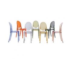 Kartell Victoria Ghost Stuhl, transparent transparent