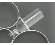 Weinregal White Mystery Flaschenständer Metall 80cm Flaschenhalter Wandregal