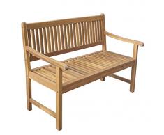 Chillroi Kingsbury Gartenbank aus Akazienholz, Holz