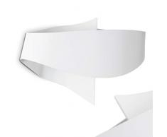 Wandleuchte Padua - Wandspot in Weiß - Moderne Wand Lampe mit G9-Fassung - Designer Wand Lampe aus Metall im fantasievollen Design