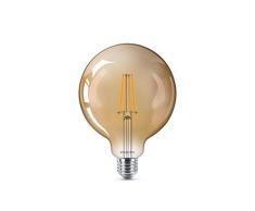 Philips LEDclassic Lampe Gold, Vintage Retro-Design 8W=50W, E27, Flame(2200 Kelvin), 630 Lumen, Dekolampe, dimmbar