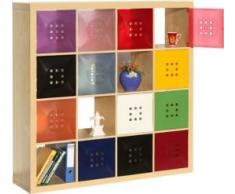 Dekaform Regaltür als Facheinsatz ca. 33,6cm x 33,6cm für Würfelregal Ikea Regal Expedit+Kallax, Nörnäs * Hellgrün