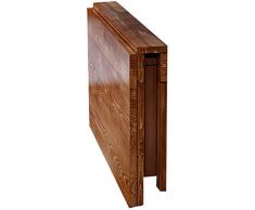 L&WB Tische Wandtisch Wand-Klapptisch Massivholz Multifunktion Einfach Zu Falten Einfach Zu Säubern Platz Sparen,100 * 50cm