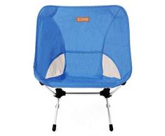 Helinox Chair One,Campingstuhl,Faltstuhl,Aluminium,Melange-Optik,leicht,stabil,faltbar,inkl Tragetasche,FR Blue,one Size