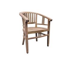 4er Set Teak-Town Teak Armlehnstuhl SE24-2 Teakholz Antik Massiv 87x62x62cm Stuhl Gartenstuhl Sessel Möbel