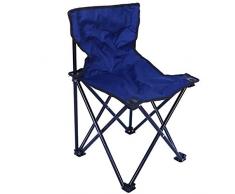 Campingstuhl, Outdoor Klappstrandstuhl Edelstahl Dickes Oxford Tuch Tragbarer Stuhl (Farbe : Marine)