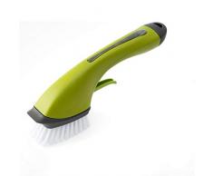 Geschirrspülbürste Automatische Flüssigkeitsfüllung LangstielGeschirrspülbürste mit Spender Geschirrspülbürste Geeignet für Antihaftpfannen, Küchenbänke und andere Küchengeräte