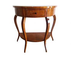 Retroles Biedermeier Demi Lune Tisch