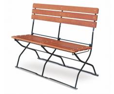 EuroLiving Biergartenbank Edition-Classic Ocker/schwarz