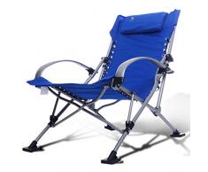 Lehnstühle Klappstuhl Angeln Stuhl Beweglicher Strandstuhl Art Klappstuhl Im Freien Klappstuhl Geschenk Folding (Color : A, Size : 60 * 80 * 55cm)