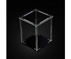 JERPOZ Acryl-Display-Box, Thekenvitrine, Cube-Display-Rack Modell Speicherabdeckung 30 cm × 40 cm × 45 cm Acrylschachtel