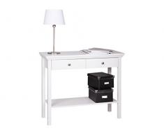 möbelando Konsole Konsolentisch Beistelltisch Ablagetisch Landhaus Tisch weiß Landsted I