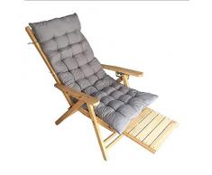 Camping Lehnstühle Holz, Holz mit den alten Menschen und verlängerte Fußstütze Armlehne Stühle,Brown